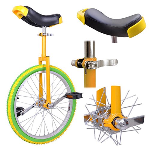 Lemon Lime 20in Wheel Unicycle | bicyclestoredirect.com