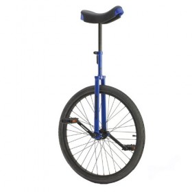 Torker Unistar CX Unicycle, 24-Inch/One Size, Polished Blue
