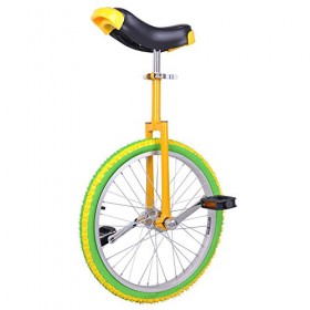20 Inch Wheel Frame Mountain Bike Unicycle – Lemon Lime