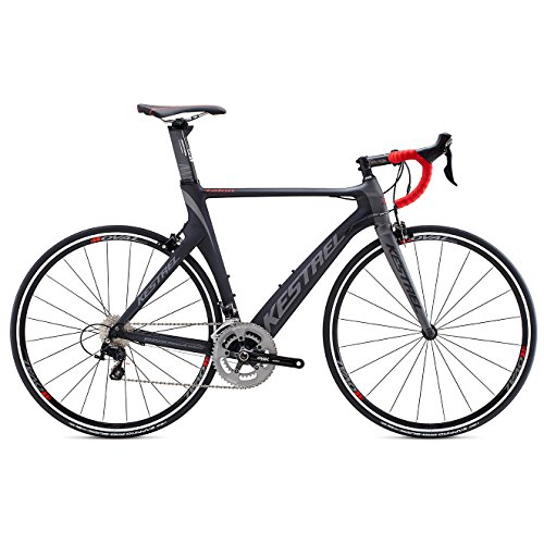 2015 Kestrel Talon Road Shimano 105 Carbon Fiber 55CM Bike 3055191555 Grey/Red