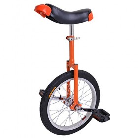 AW 16″ Inch Wheel Unicycle Leakproof Butyl Tire Wheel Cycling Outdoor Sports Fitness Exercise Health Orange