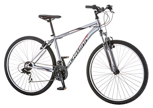 Schwinn Men’s High Timber Bicycle with 29″ Wheels, Grey, 18″/Medium