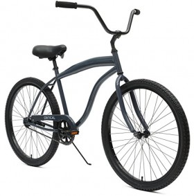 Critical Cycles Men’s Beach Cruiser 1-Speed Bike