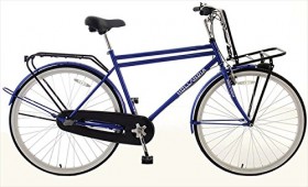 Hollandia  Amsterdam M1 Dutch Cruiser Bike, 28 inch Wheels, 19 inch Frame, Men’s Bike, Blue