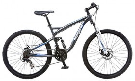 Mongoose Men’s Detour Mountain Bike, 18-Inch/Medium