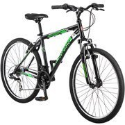 26″ Schwinn Sidewinder Men’s Mountain Bike, Matte Black/Green by schwinn