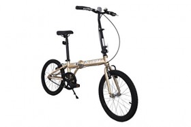 Columba PR20S Folding Bike Gold (PR20S_Gold)