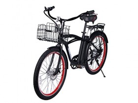 Newport Beach Cruiser Electric Bicycle – Black