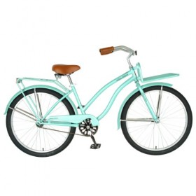 Hollandia  Holiday F1 Cruiser Bicycle, 26 inch wheels, 11 inch frame, Women’s Bike, Mint Green