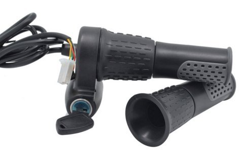 Half Twist Ebike Throttle with electric lock