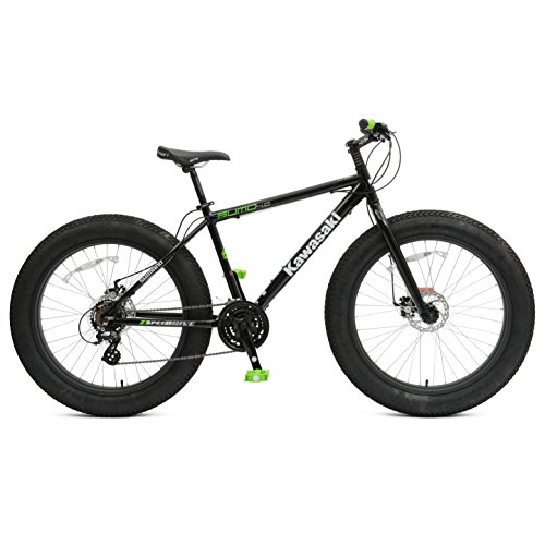 Kawasaki Sumo Fat Tire Bike, 26 x 4 inch Wheels, 18.5 inch Frame, Unisex