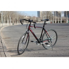 unYOUsual U speed 700C*520mm 14 Speed Racing Road Bike Bicycle Shimano Gear Reflectors Double Wall Rim caliper brake