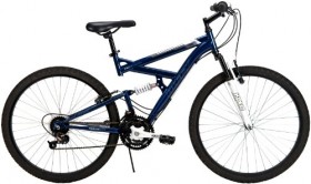 Huffy 26-Inch Men’s DS-3 Dual Suspension Bike (Blue)