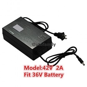 42V 2A Power DC Head Charger for 36V Lithium Li-on E-bike bottle Battery Charger Scooter
