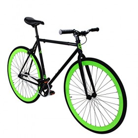 Fixed Gear Bike Zycle Fix Bicycle Green Monster Fixie Bike