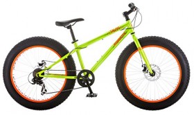 Mongoose Talos 24″ Fat Tire Bicycle, 14″/One Size, Green