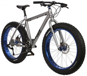 Framed Minnesota 2.0 Fat Bike Silver/Blue Sz 18in Mens