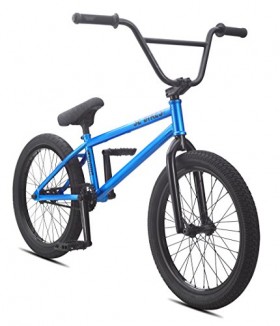 SE Bicycles Gaudium BMX Bicycle, Blue Metal, 20″/One Size