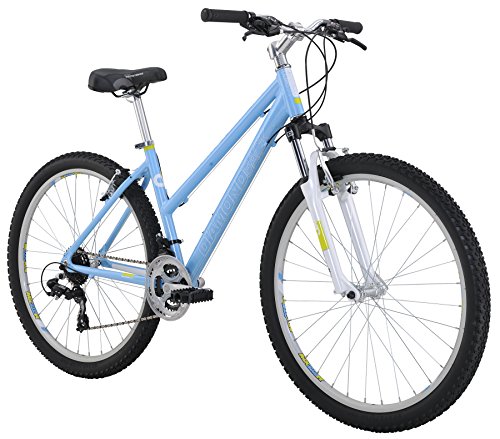 Diamondback Bicycles 2016 Laurito Women’s Hardtail Mountain Bicycle, 17″/Medium, Blue