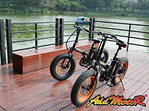Addmotor® MOTAN M-150 Folding Electric Bicycle 500W 48V Bafang Motor 10.4AH Samsung Lithium Battery Electric Bike For Sale With Shimano 7 Speeds Fat Tire